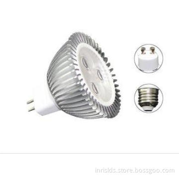 MR16 Cool White 3W LED Spotlight Bulbs With Reflector 3 Yea